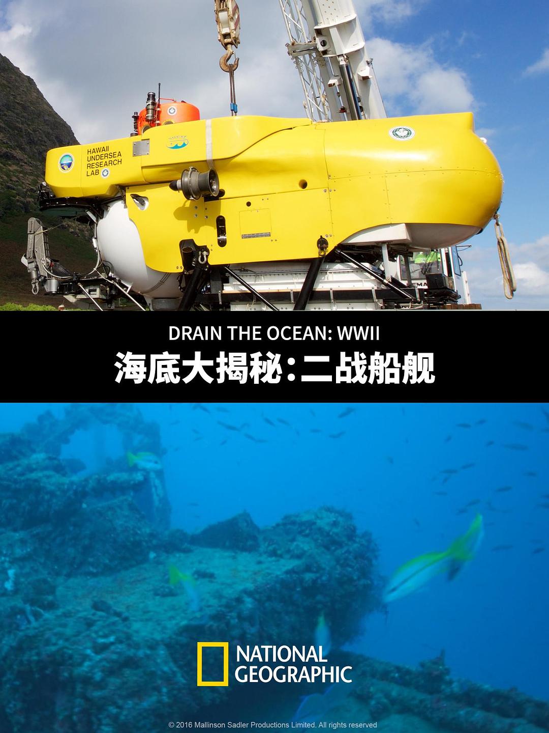 海底大揭秘：二战船舰海报