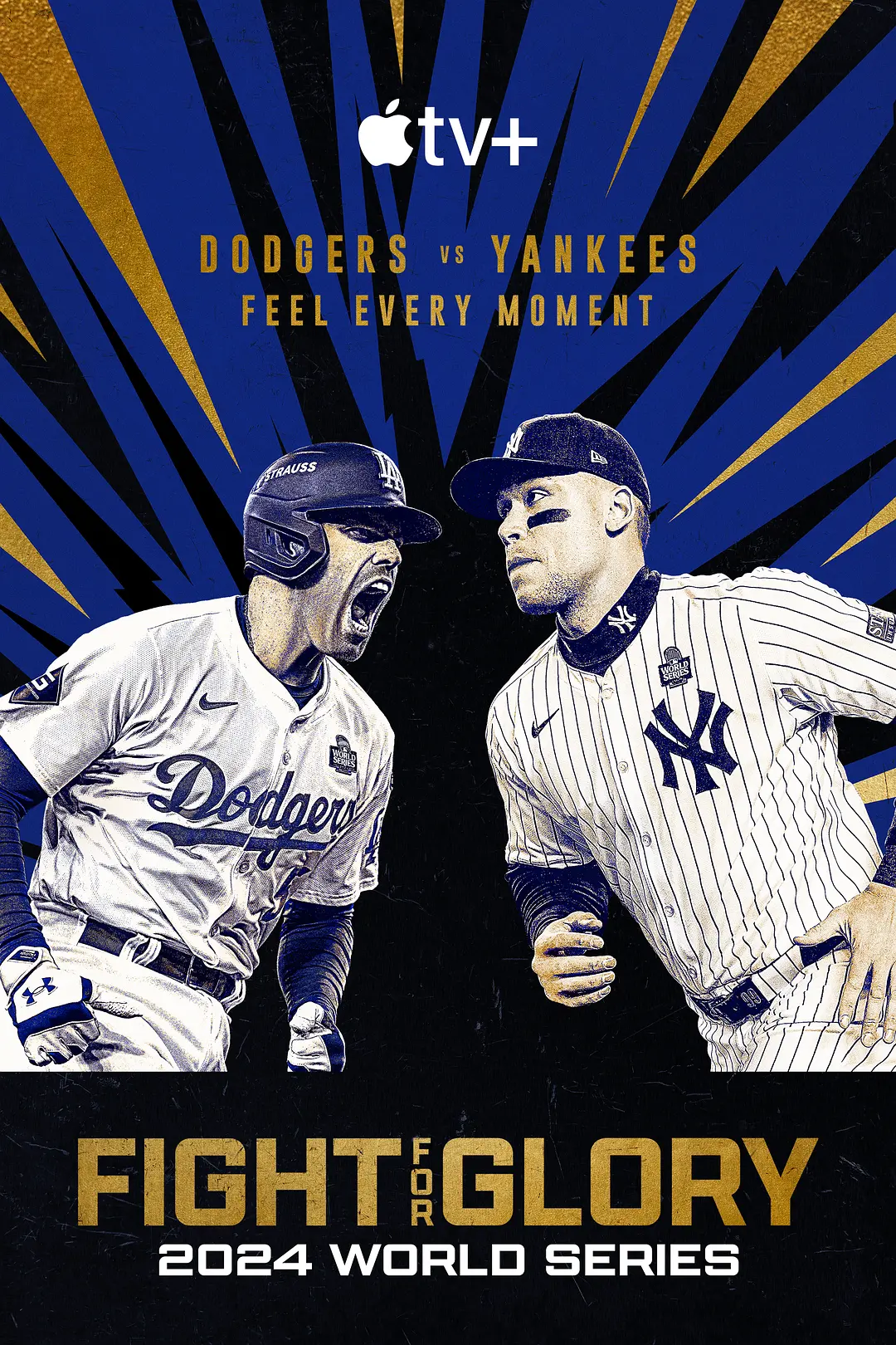 投争荣耀：2024MLB世界大赛海报