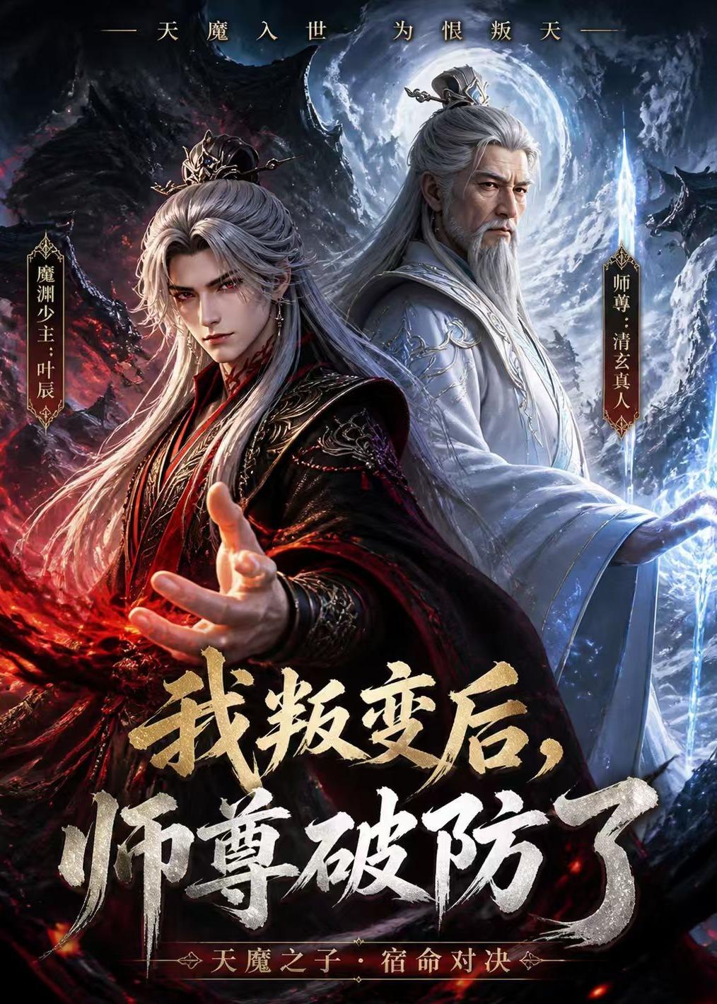 我叛变后，师尊破防了海报