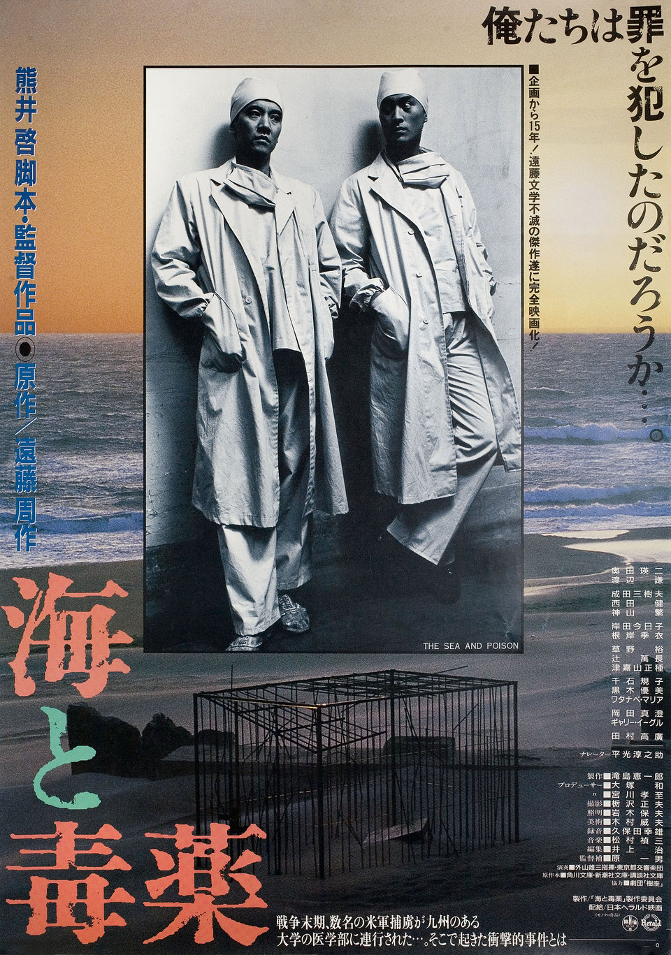 海与毒药海报