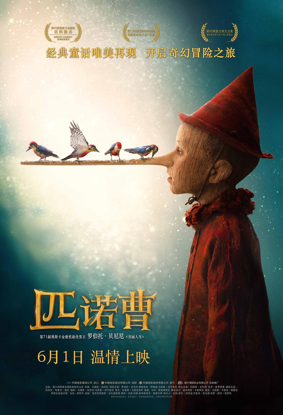 匹诺曹（国语）海报