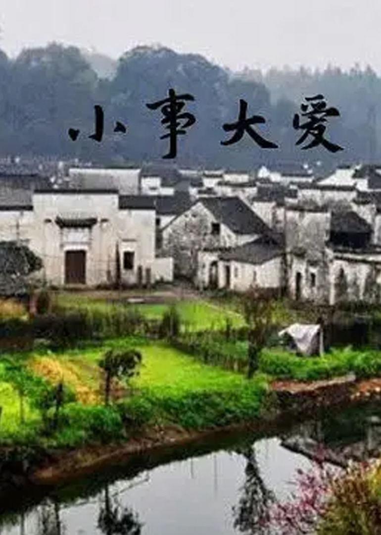 小事大爱海报