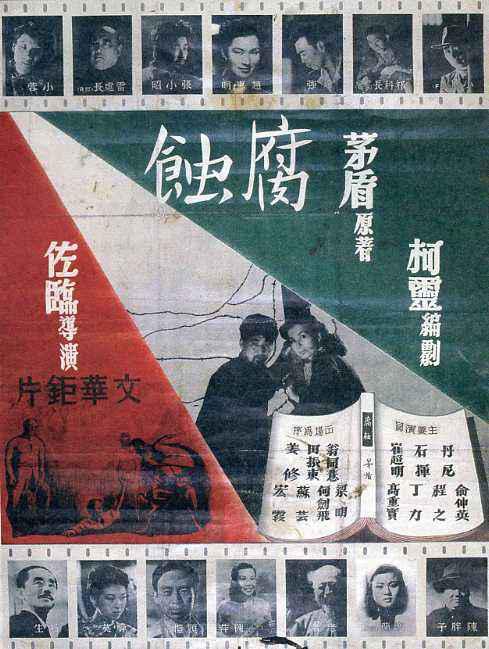 腐蚀海报