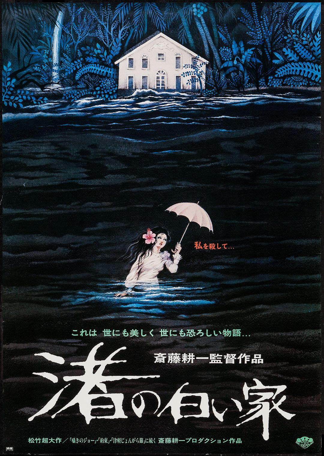 海边的白房子海报