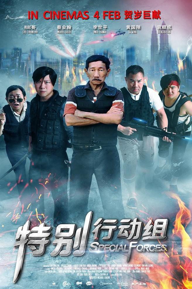 特别行动组海报