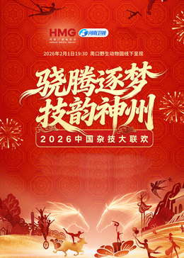 河南卫视2026中国杂技大联欢海报
