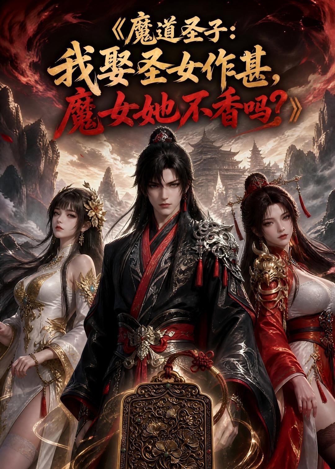 魔道圣子_我娶圣女作甚，魔女她不香吗海报