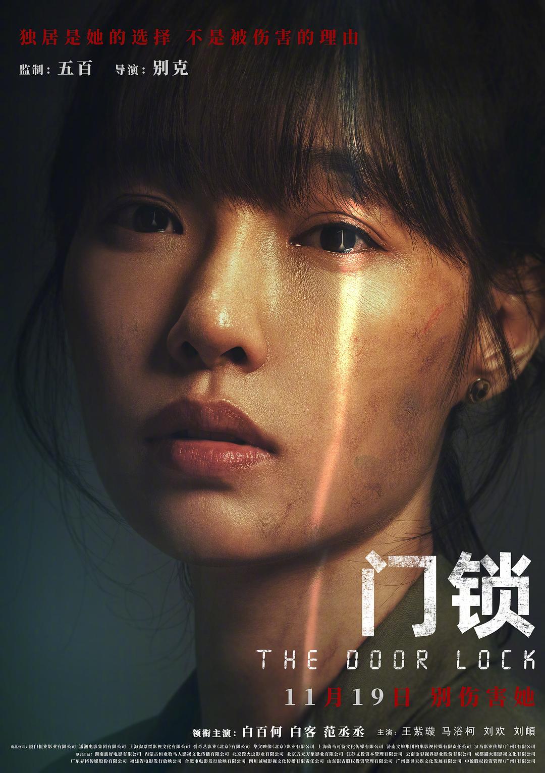 门锁海报