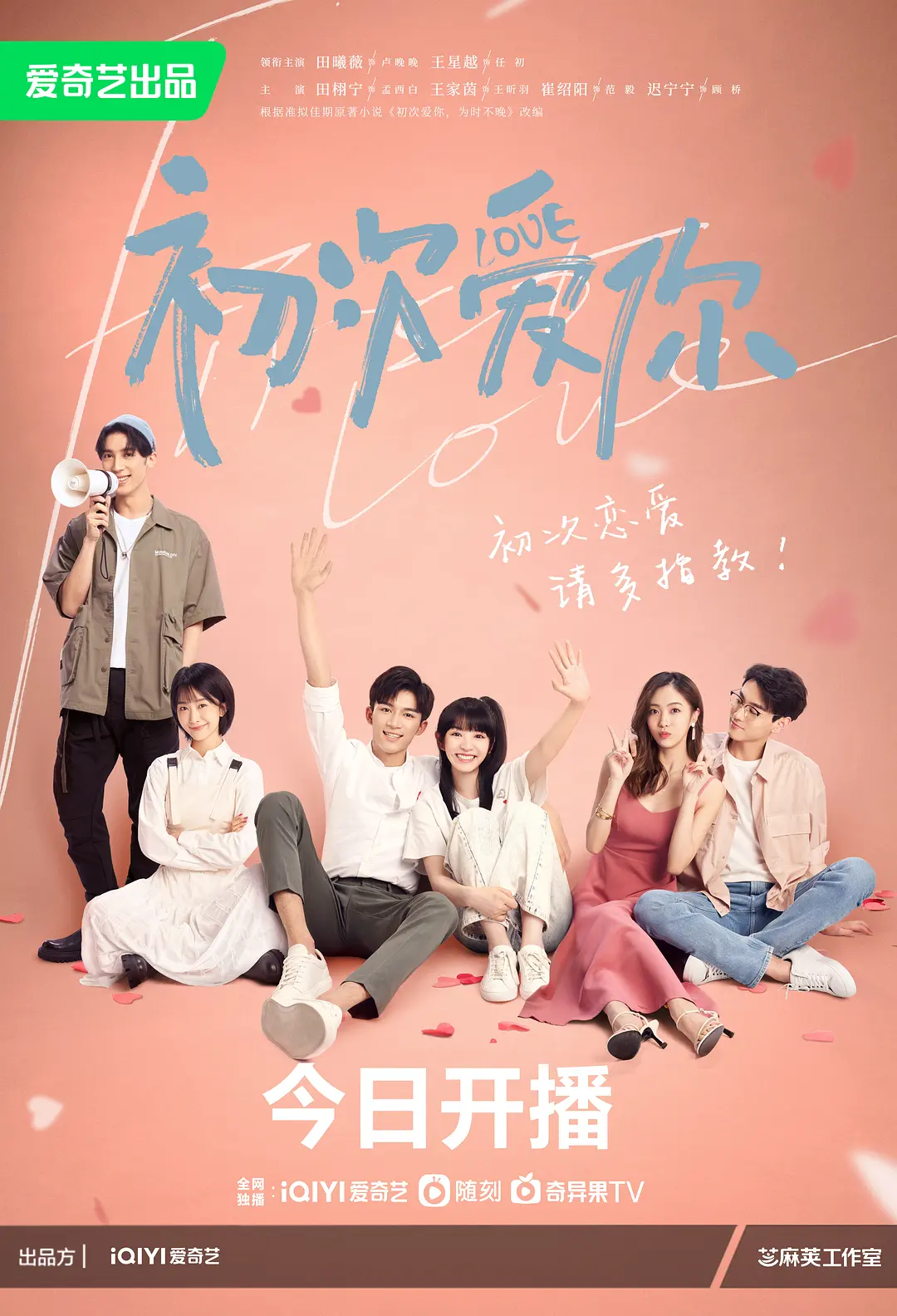 初次爱你海报