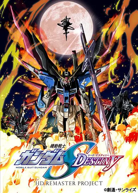 机动战士高达SEEDDESTINYHD重制海报