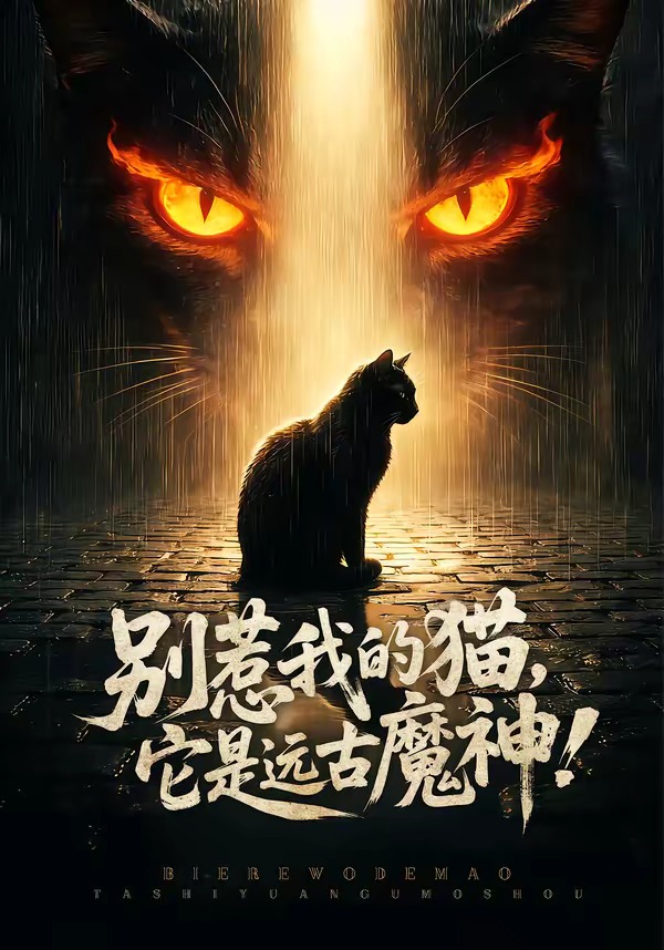 别惹我的猫，它是远古魔神海报