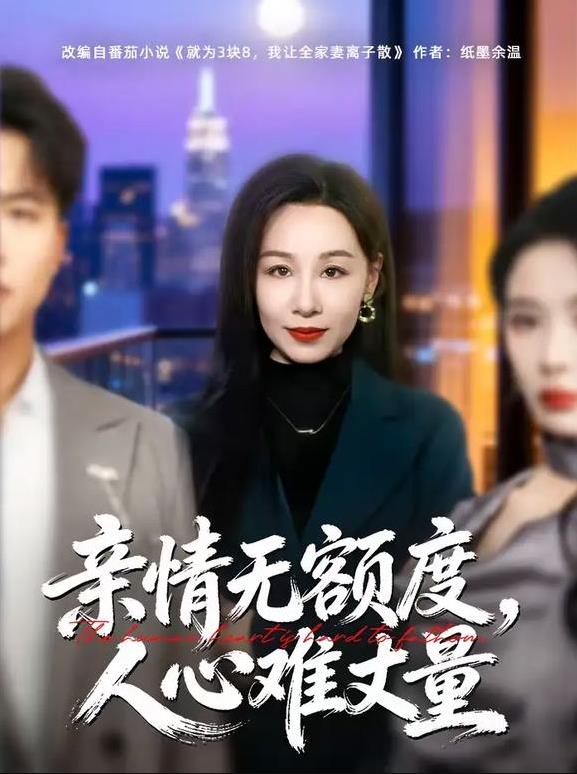 亲情无额度，人心难丈量海报