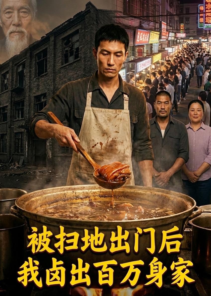 被扫地出门后，我卤出百万身家海报