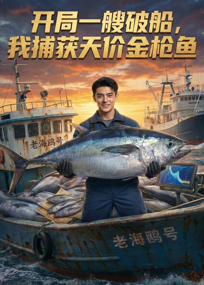 开局一艘破船，我捕获天价金枪鱼海报