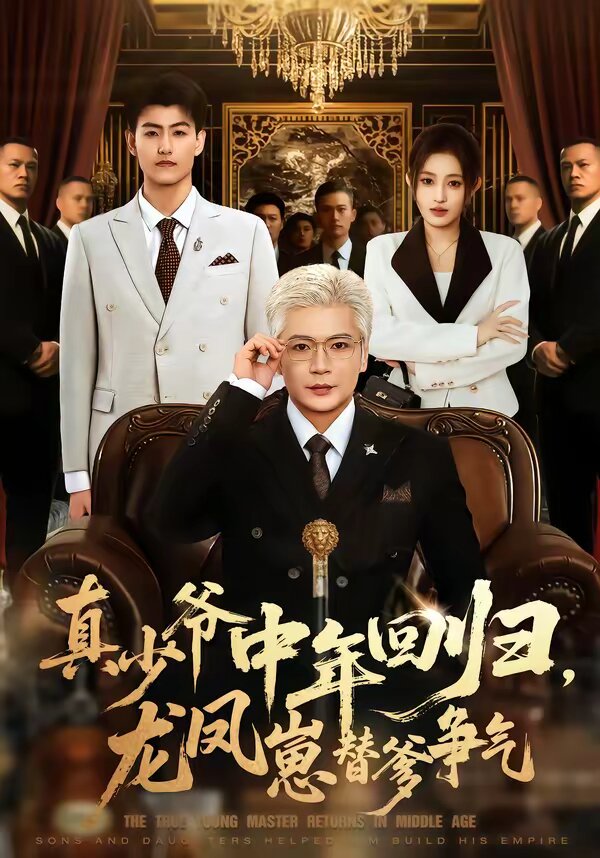 真少爷中年回归，龙凤崽替爹争气海报