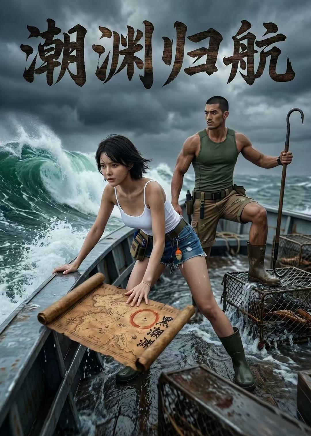 潮渊归航海报