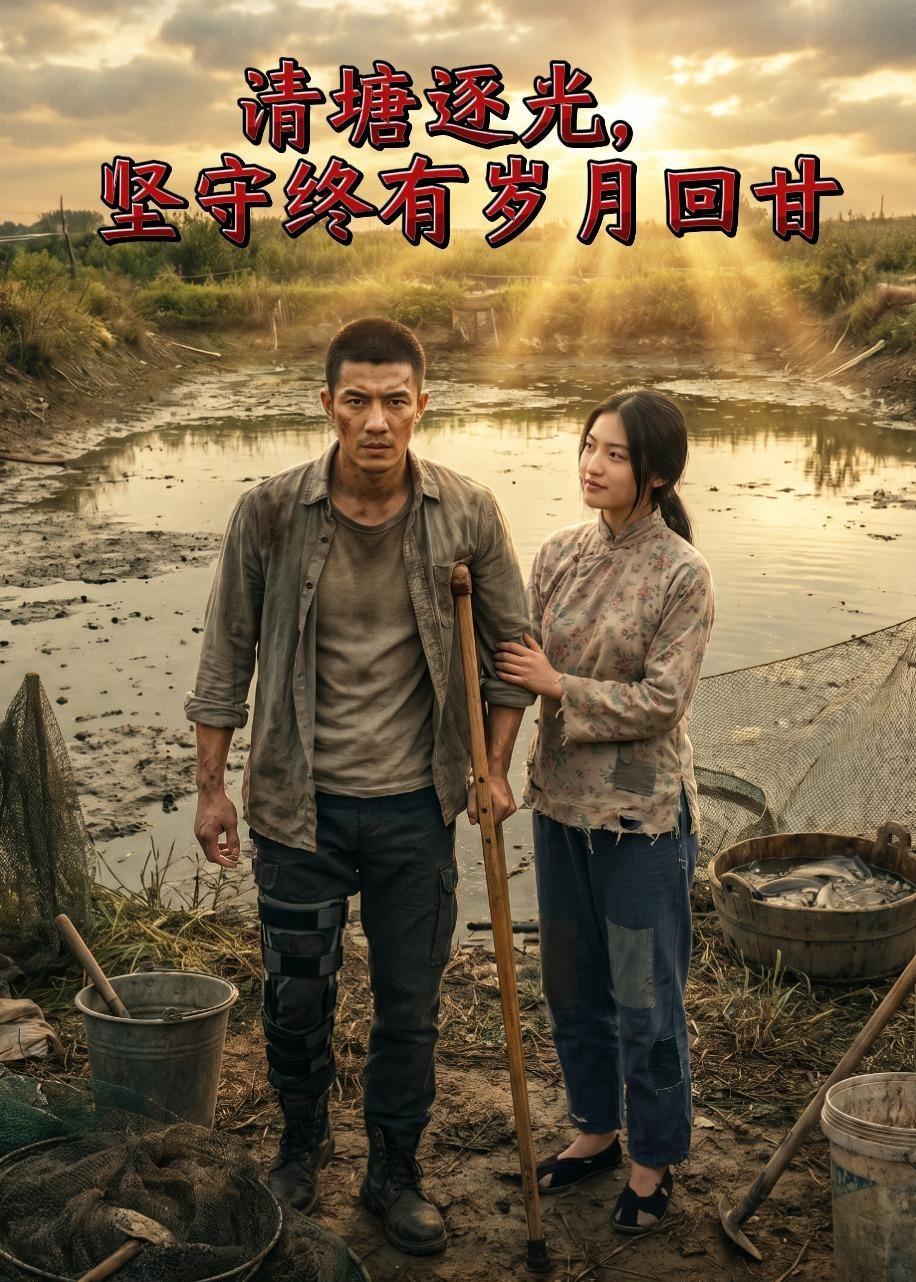 清塘逐光，坚守终有岁月回甘海报