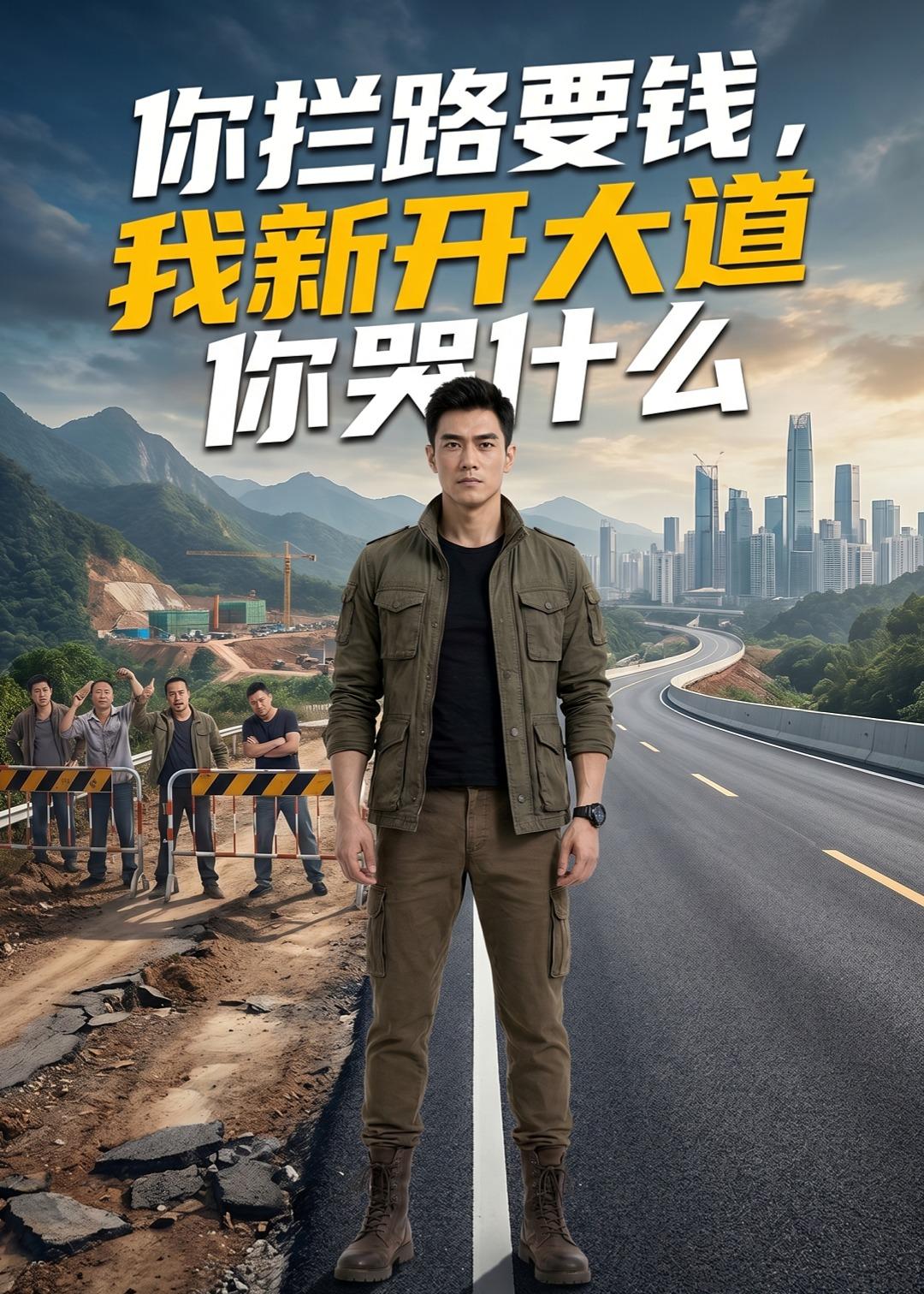 你拦路要钱，我新开大道你哭什么海报
