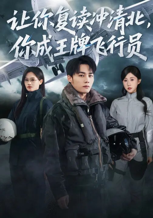 让你复读冲清北，你成王牌飞行员海报
