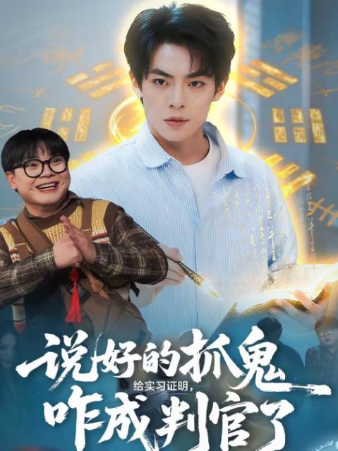 说好的抓鬼给实习证明，咋成判官了海报