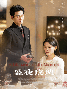 盛夜玫瑰海报