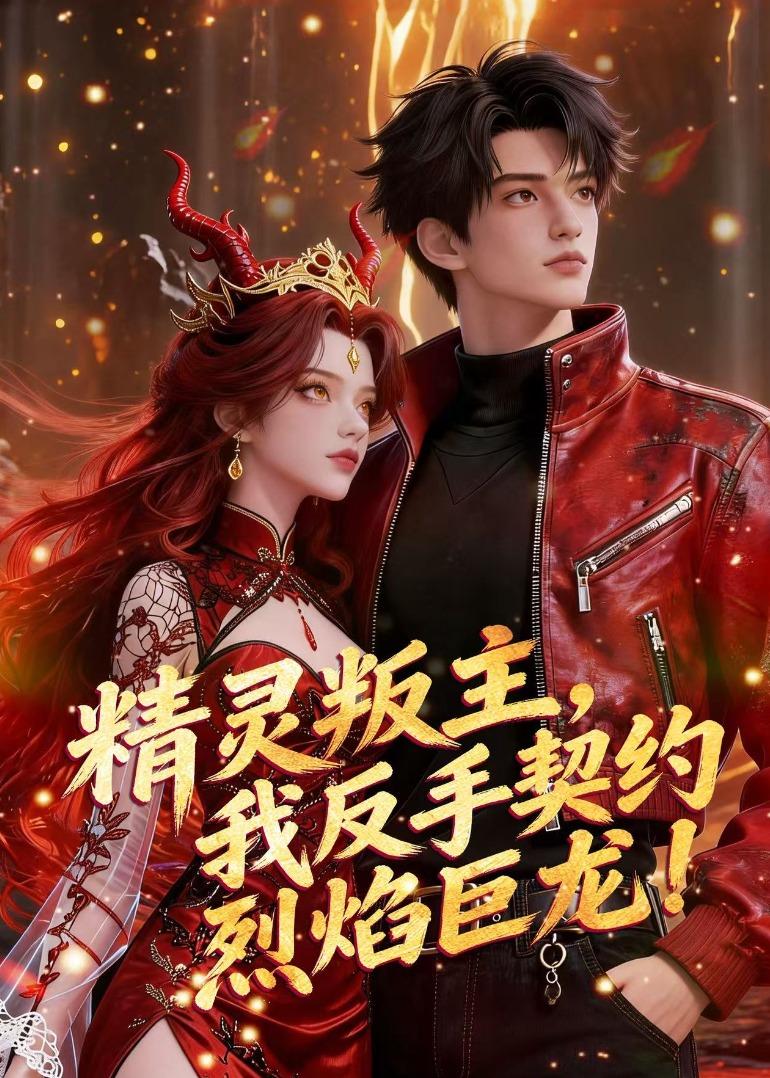 精灵叛主，我反手契约烈焰巨龙海报
