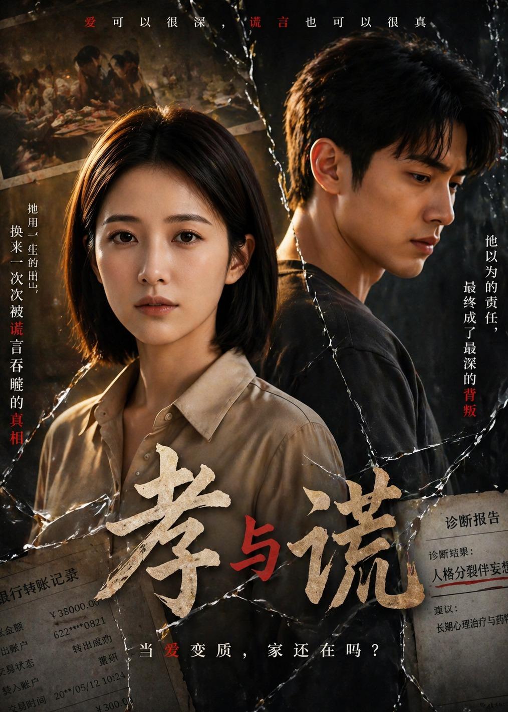 孝与谎海报