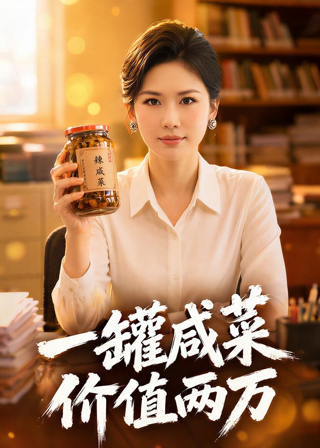 一罐咸菜，价值两万海报