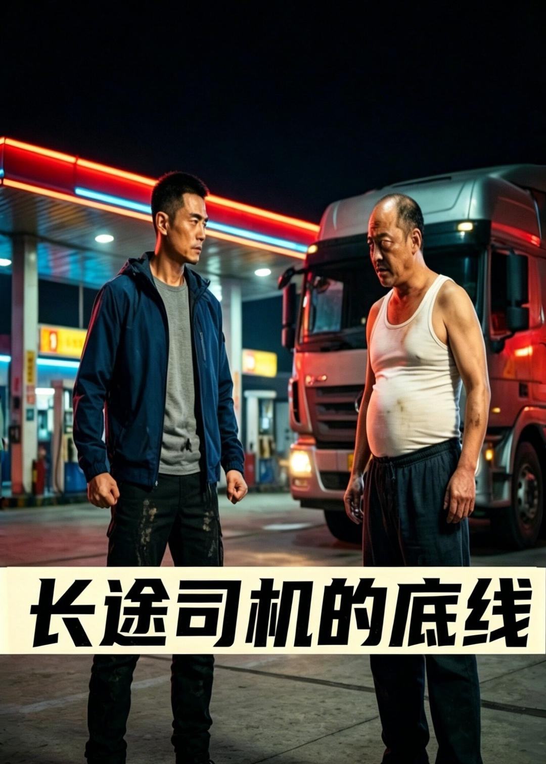 长途司机的底线海报