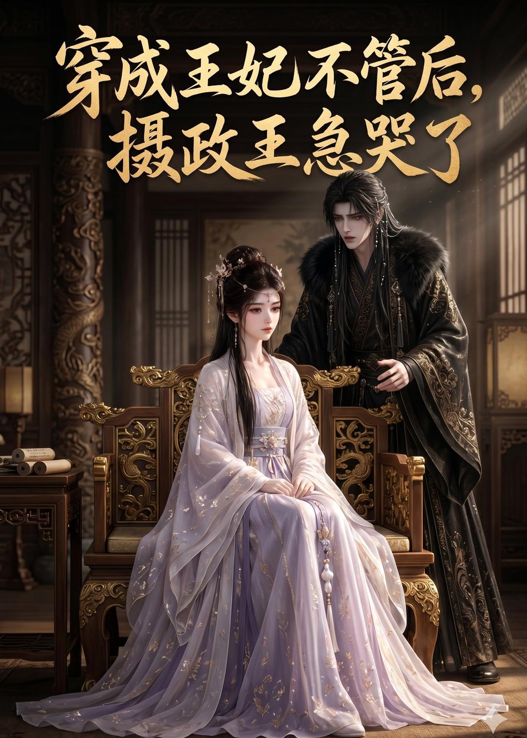穿成王妃不管后，摄政王急哭了海报