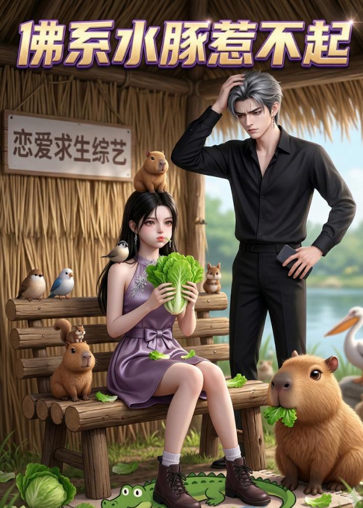 佛系水豚惹不起海报