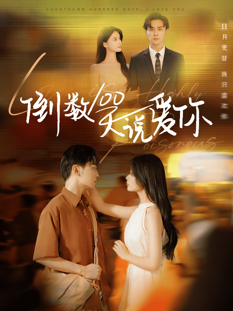 倒数100天说爱你海报