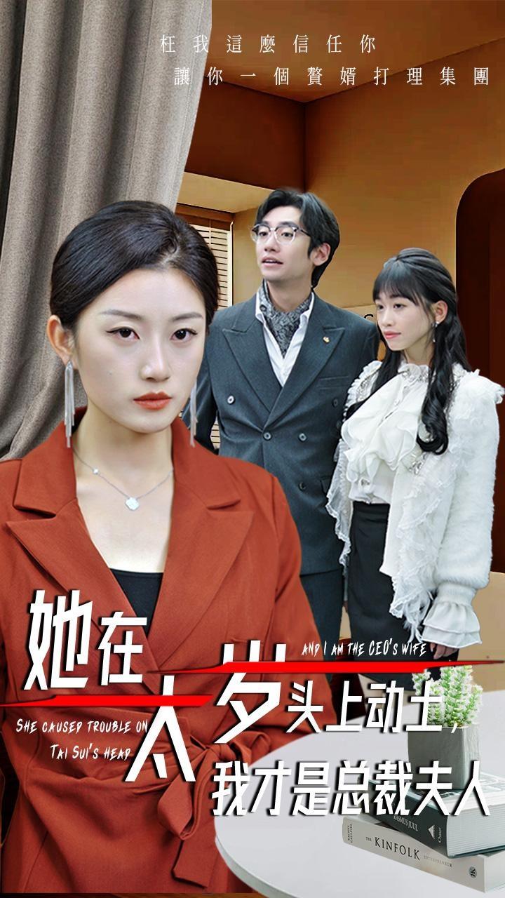 她在太岁头上动土，我才是总裁夫人海报