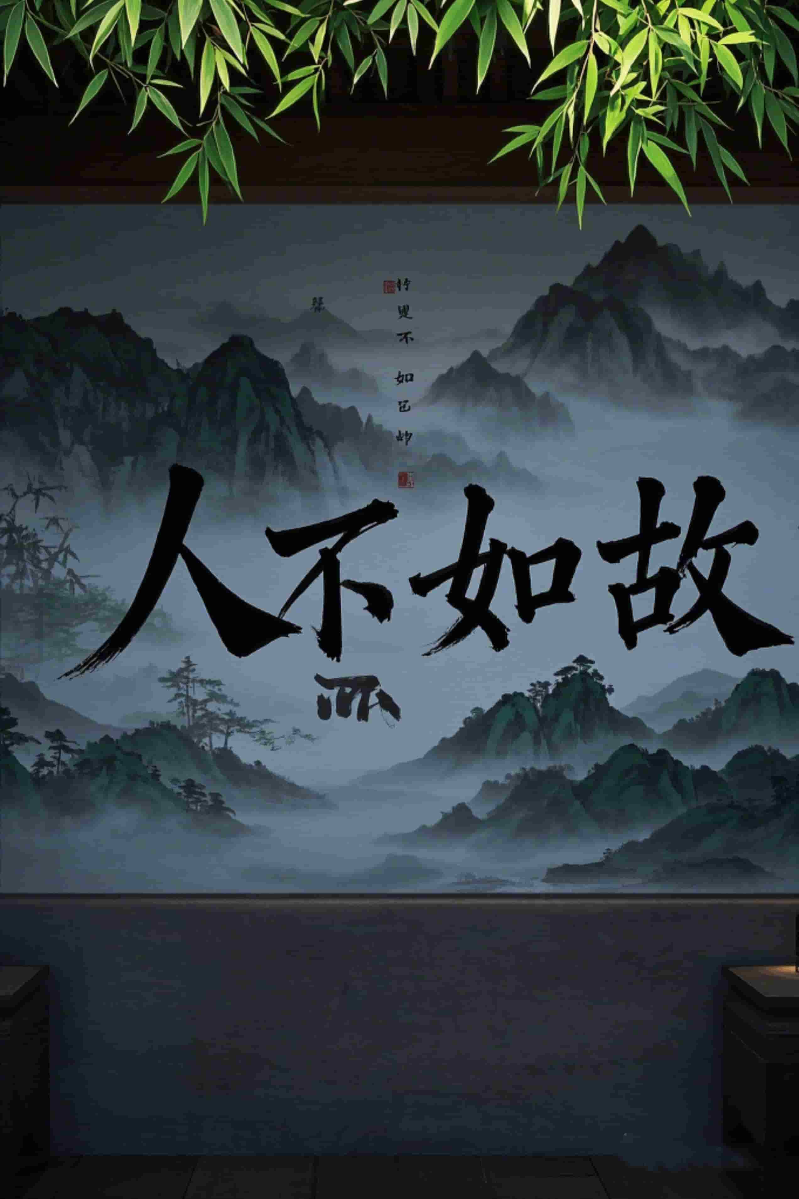 人不如故海报