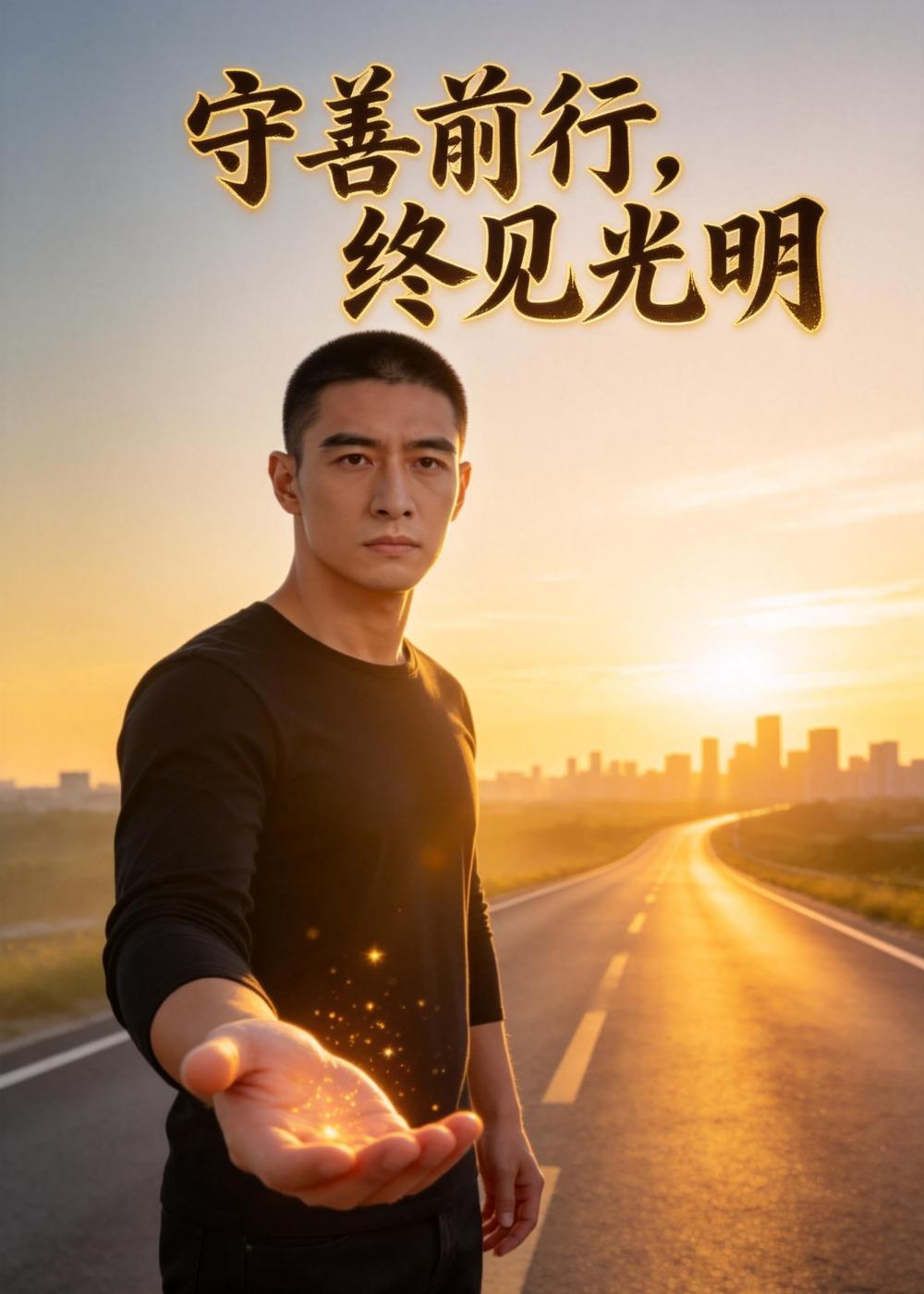 守善前行，终见光明海报