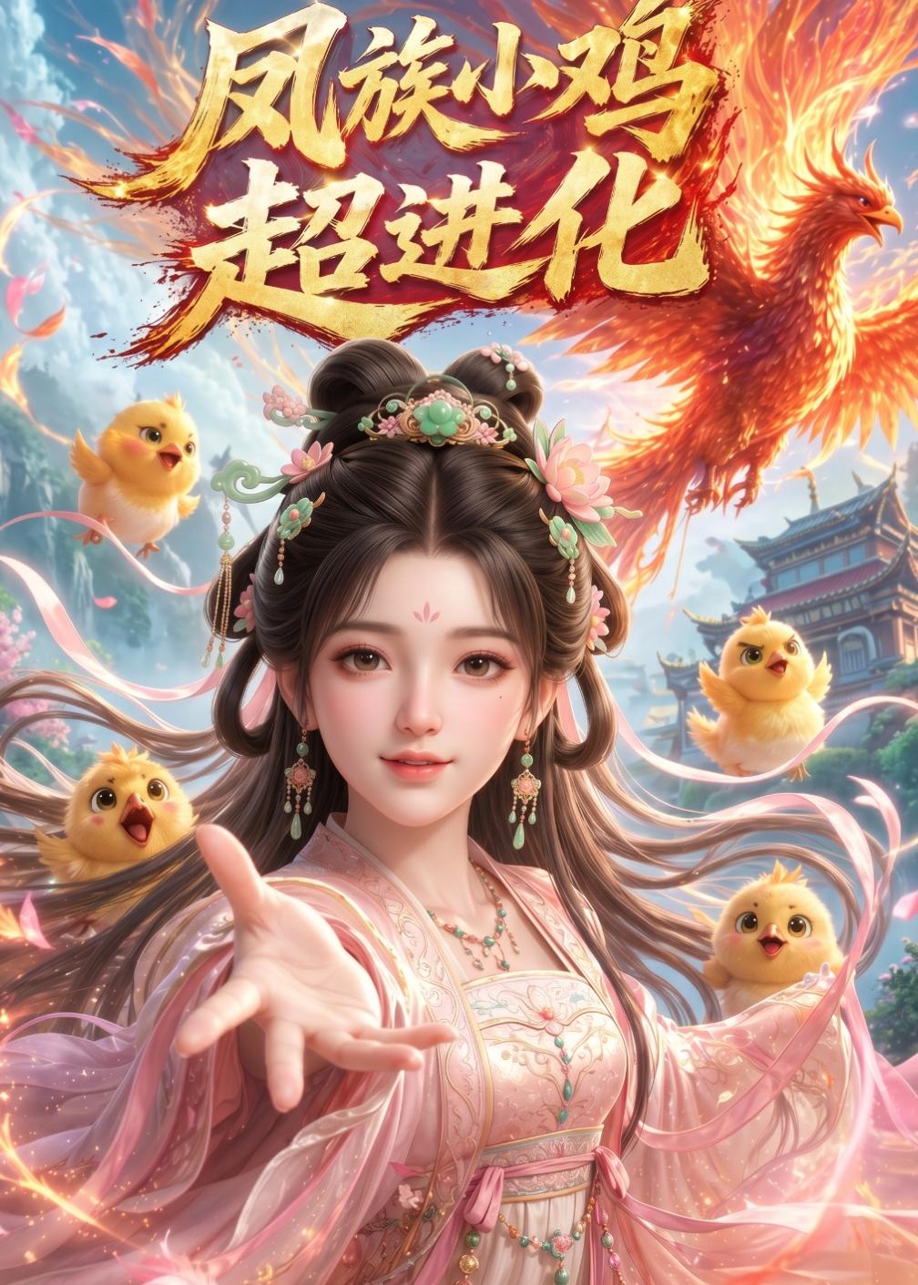 凤族小鸡超进化海报