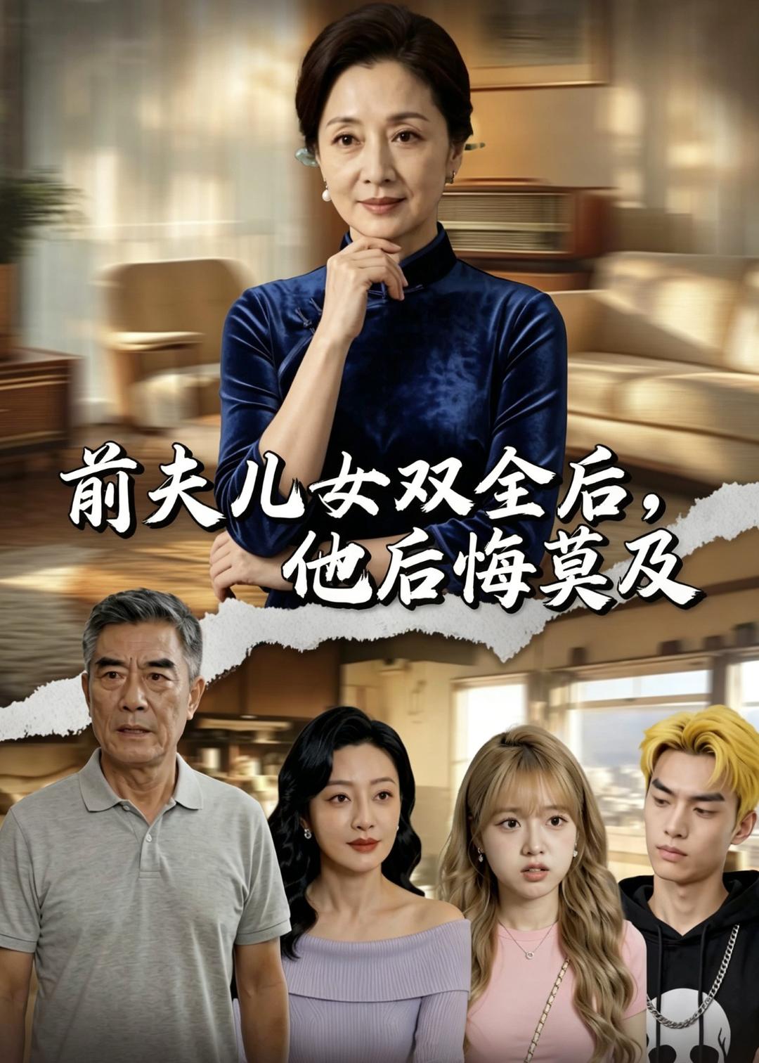 前夫儿女双全后，他后悔莫及海报
