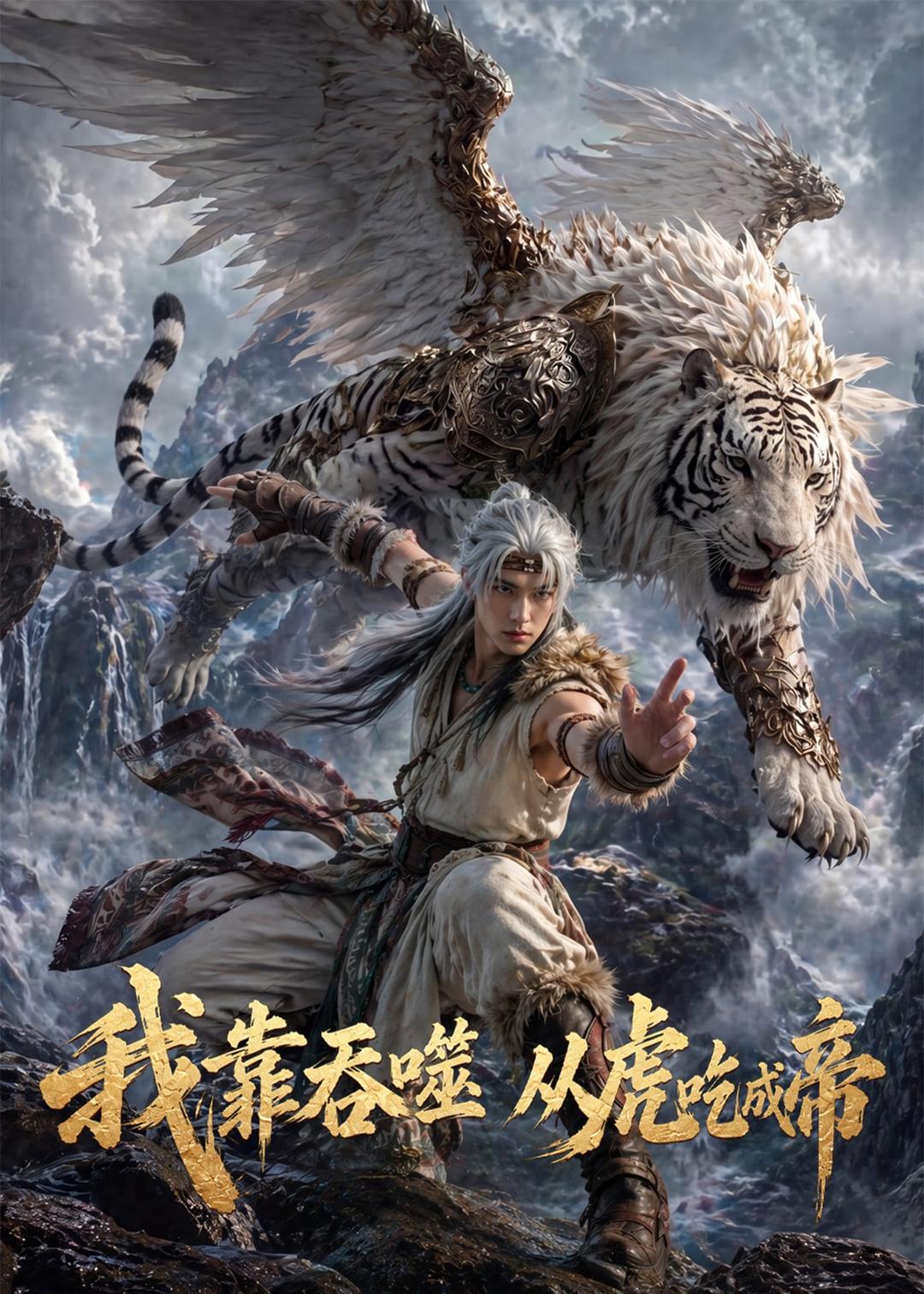 我靠吞噬，从虎吃成帝海报
