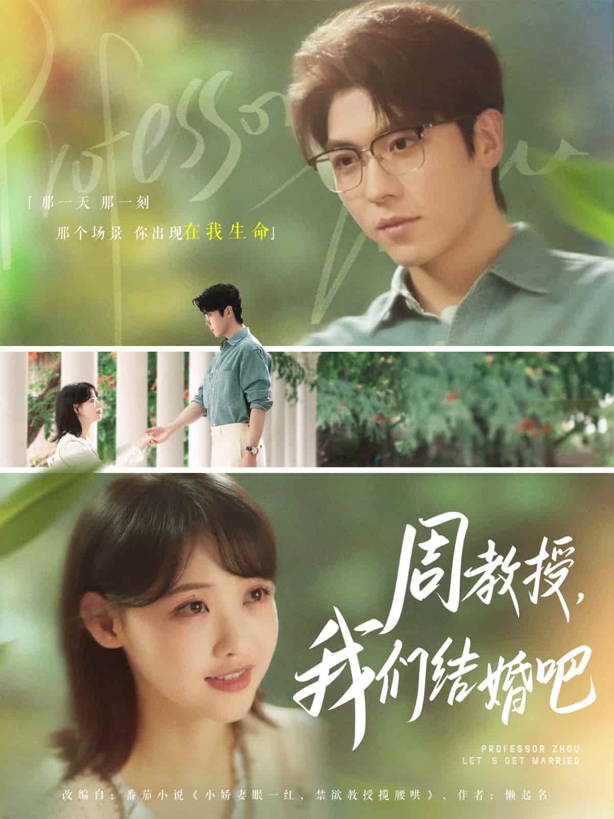 周教授我们结婚吧海报