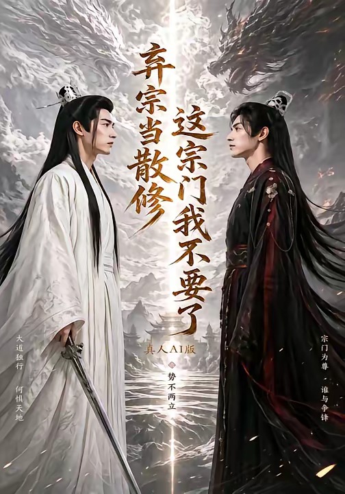 弃宗当散修，这宗门我不要了真人AI版海报
