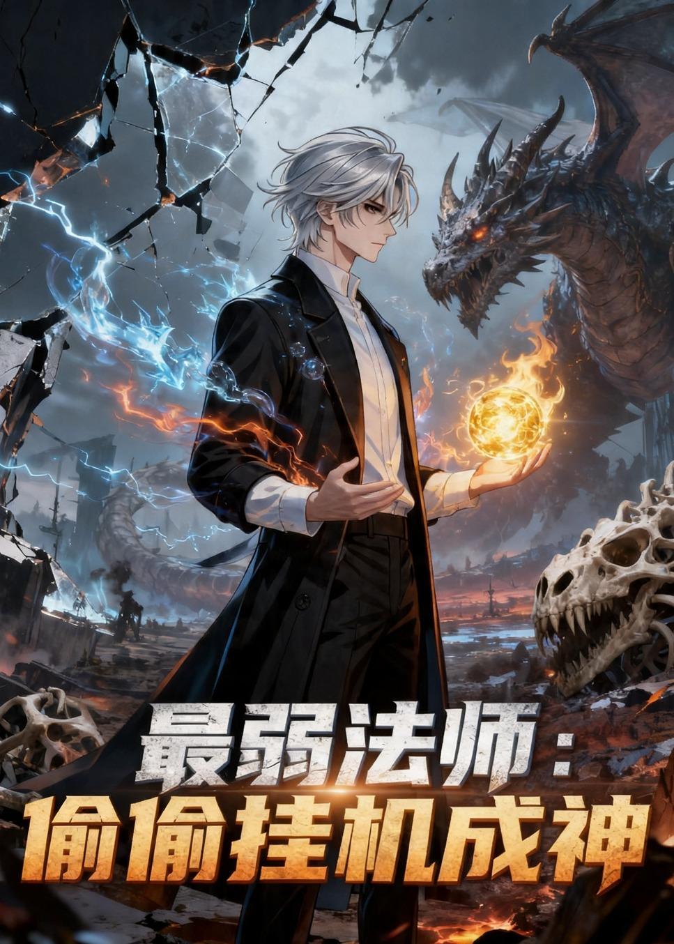 最弱法师：偷偷挂机成神海报
