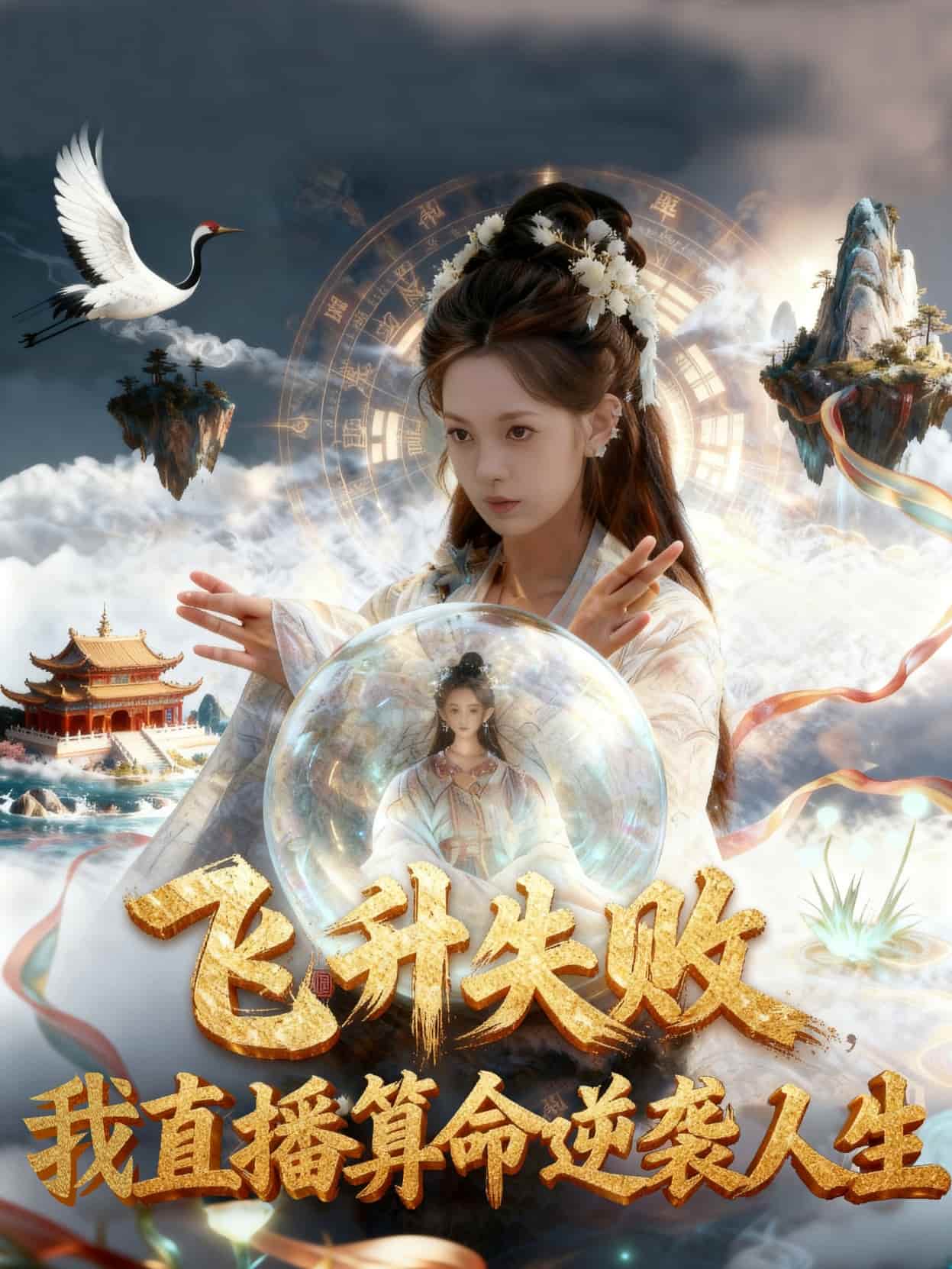 飞升失败我直播算命逆袭人生海报