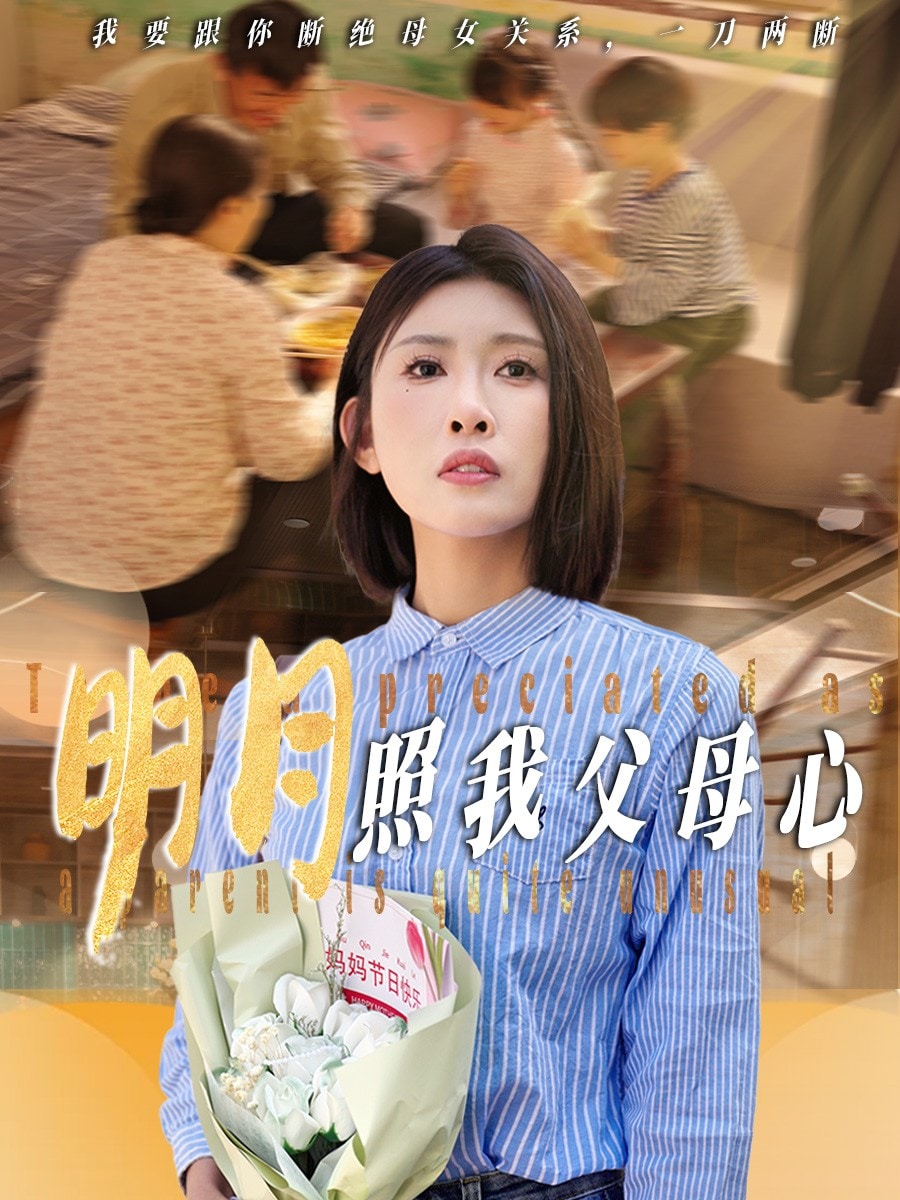 明月照我父母心海报