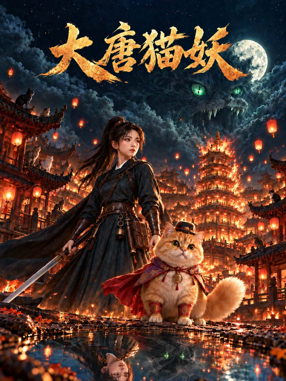 大唐猫妖海报