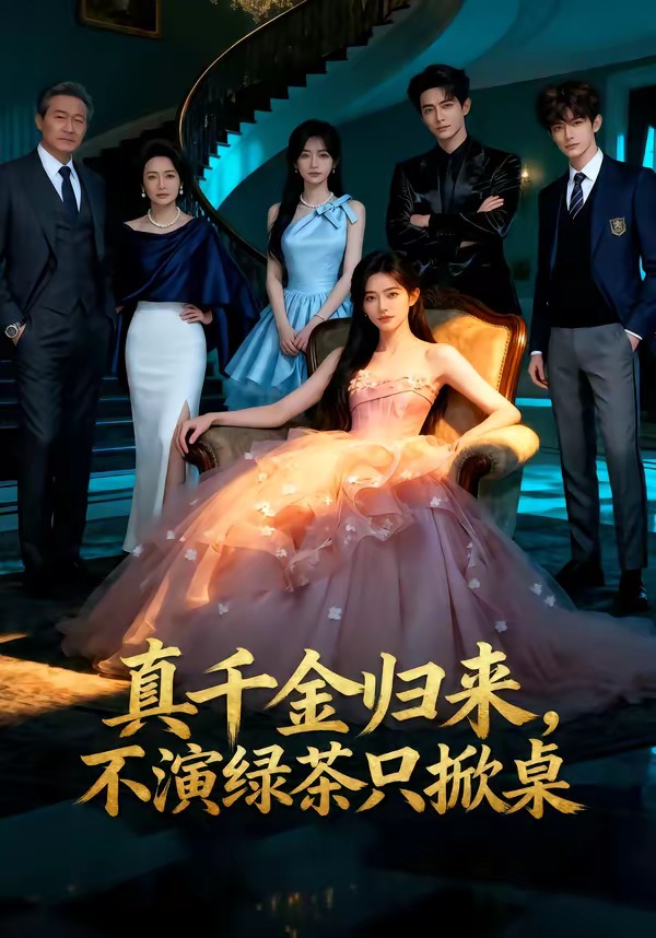 真千金归来，不演绿茶只掀桌海报