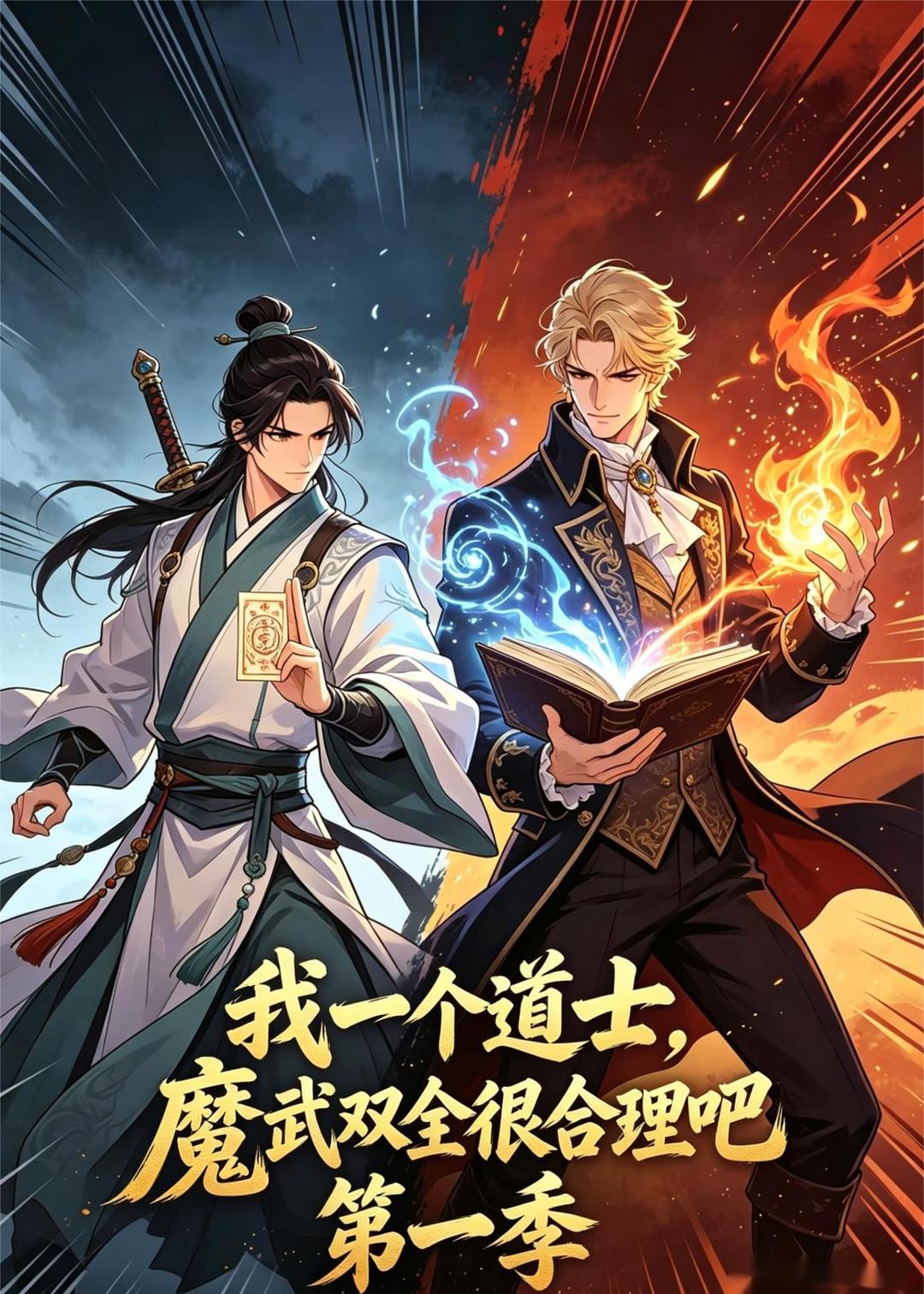 我一个道士，魔武双全很合理吧第一季海报
