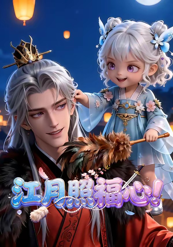 江月照福心海报
