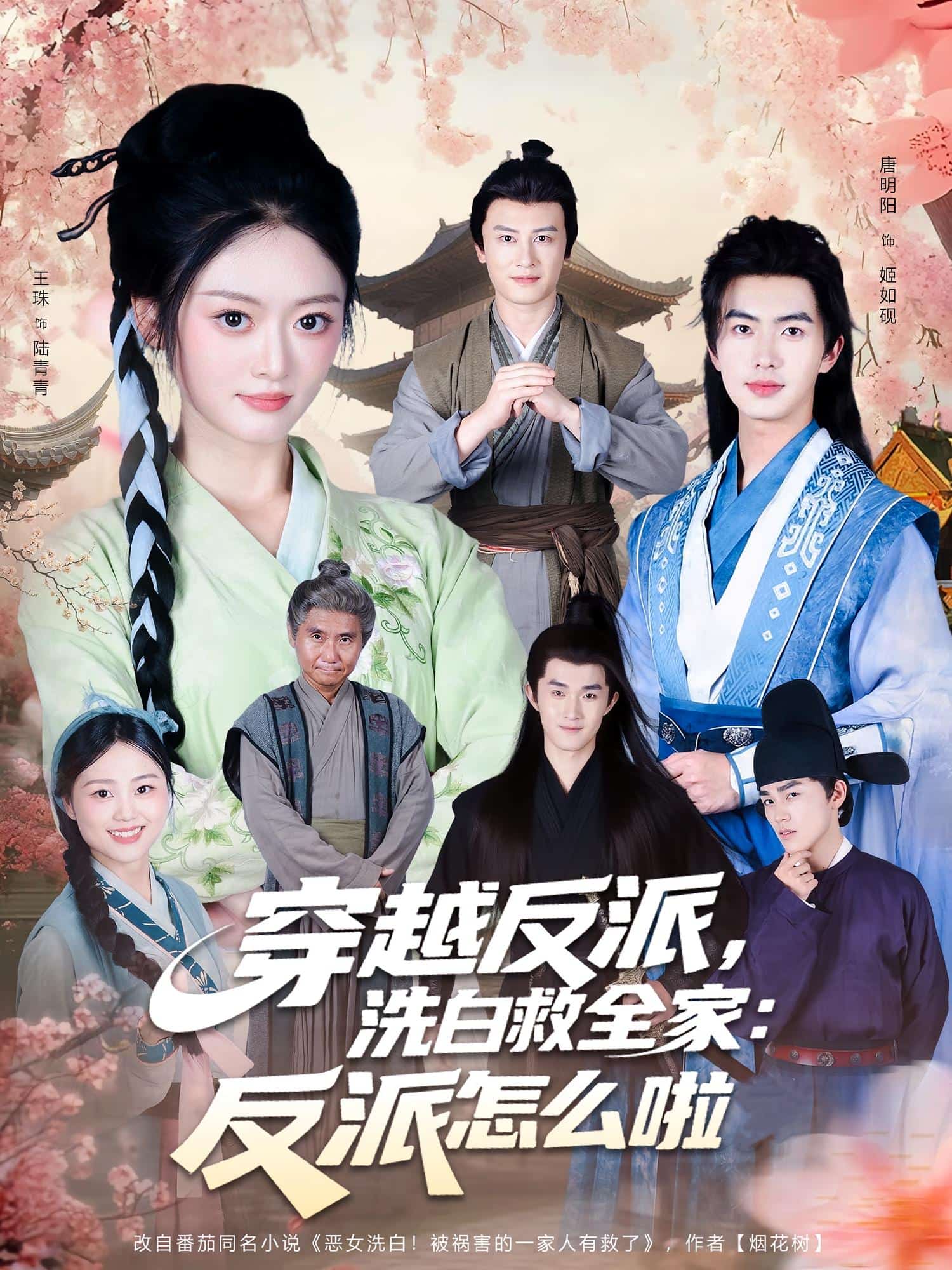 穿越反派，洗白救全家：反派怎么啦海报