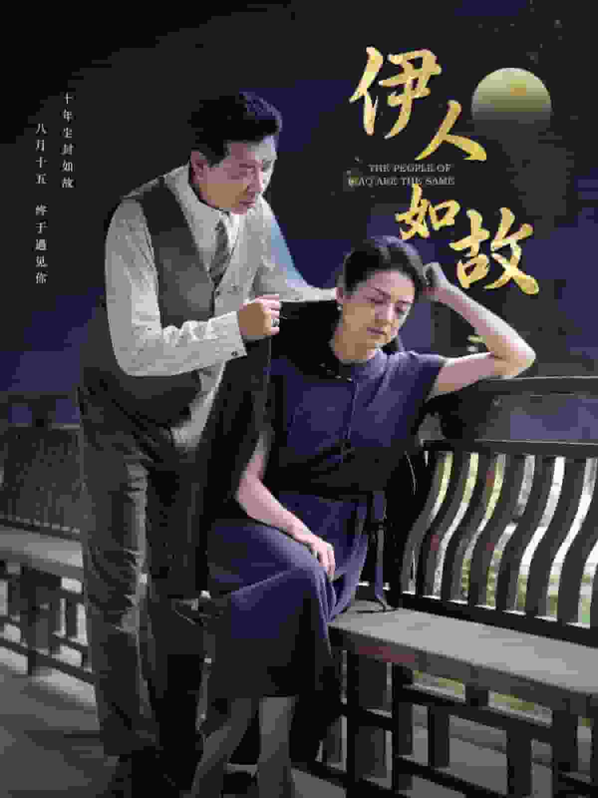 伊人如故海报