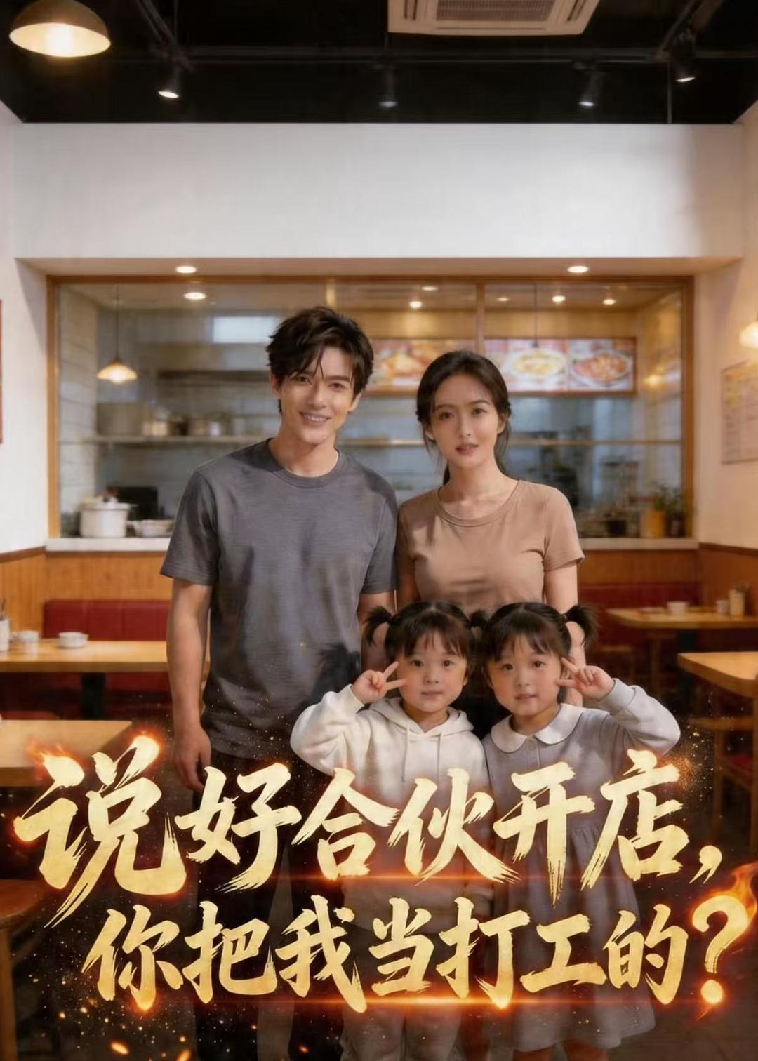 说好合伙开店，你把我当打工的海报